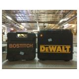 DeWalt & Bostitch Power Tool Boxes. No Tools