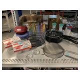 Kitchen Food Storage Containers, Pots, Sifters,