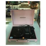 Crosley CR8005E-BH Portable Record Player W/Power