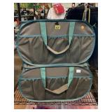 Grey and blue Smart Design bags, approx