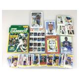 Mixed lot of baseball cards with stars