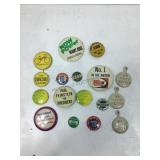 Vtg Political Pins and more