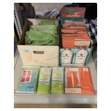 Assorted Curtain Panel In Box. Some Opened