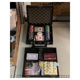 El Cortez Poker Set and Multi Game Travel Case.