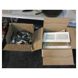 Box Of Light Switches & Floor Vent Covers