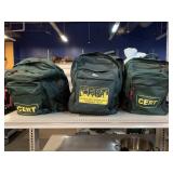 CERT Emergency Backpacks W/Contents In Each Bag