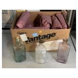 Collection of Vintage Bottles.