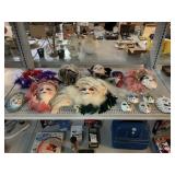 Assorted Porcelain Faces.