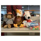 Collectible Plush Animals and PEZ Dispensers.