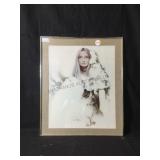 Vintage 1977 Sarah moon art print titled Michele