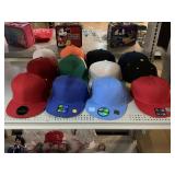 Assorted Colored Blank Hats. Mostly 7 3/8