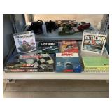 Assorted Games. Monopoly, Yahtzee, Battleship,