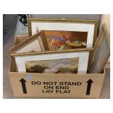 Vintage Wall Art. Largest Approx 18 x 15.