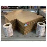 Shipping Boxes and Food Labels.