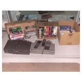 Assorted VHS Movies & Shows W/ 2 VHS players.