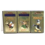Walt Disney Limited Gold Edition VHS Movies