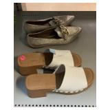 Steve Madden Platform Sandals Size 9.5 and Gold
