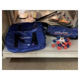 2 Southwest Airlines Duffle Bags and Ladderball.