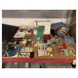 Assorted Sewing Materials. Kenmore Machine,