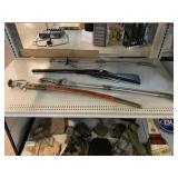 Fantasy Swords and Daisy BB Gun.