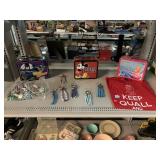 James Quall Signed T-Shirt, New Bead Keychains,