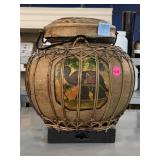 Bamboo Rice Basket. Approx 11in