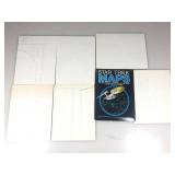 Star Trek TOS Set Blueprint Copies and 2 Star