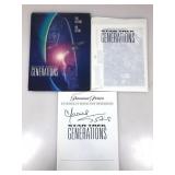 Marina Sirtis Signed Star Trek Generations Press