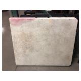 White plastic Folding table 70in long