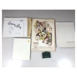 Vtg High End Restaurant Menus, Famous Guests of