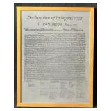 Limited Edition 13/1000 Declaration Of