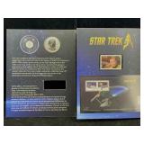 2016 Star Trek Enterprise 25 Cent Coin & Stamp Set