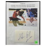 Katarina Witt cut autograph W/COA