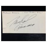 Michael Ansura Signature Card