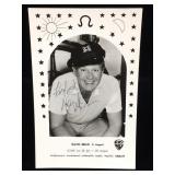 David Brian Signed Postcard W/COA