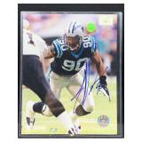 Julius peppers autographed photo
