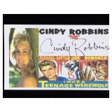 Cindy Robbins Signed Promo Card