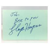 Lloyd Haynes Signature Card