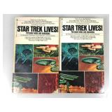 2 Signed Copies of ï¿½Star Trek Lives! Paperback