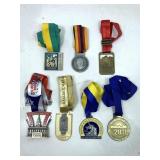 Marathon participation medals
