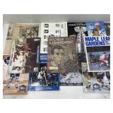 Vintage hockey programs