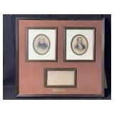 John Quincy Adams & James Monroe Portraits. Area