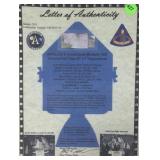 Apollo 8 Command Module-103 Flown Thermal Foil