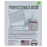 Gemini-Titan V GT-5 Flown Re-entry Checklist