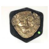 Replica Copper Greek Funeral Mask Of Agamemnon