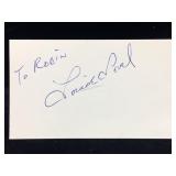 Louise Sorel Signature Card