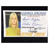 Andrea Dromm Signed Promo Card W/COA
