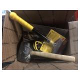 New Tools incl. Mallet, Level, paint scraper and
