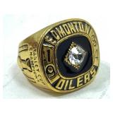 1984 Edmonton oilers championship replica ring