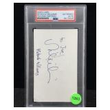 Psa dna cut auto Michelle Williams